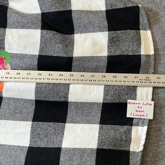 Anti Social Social Club Flannel Plaid Floral Button Down Shirt - Men's Size L - Picture 12 of 14